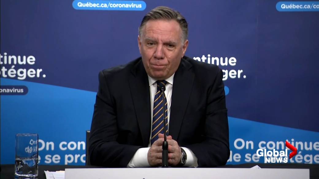 Click to Play Video: 'COVID-19: Premier of Quebec Releases Restrictions Starting with Restaurants and Some Sports'