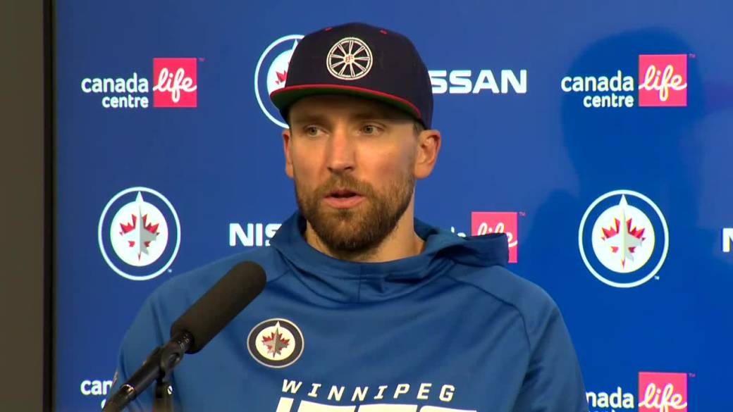 Click to play video: 'RAW: Winnipeg Jets Copp & Wheeler Interview - Jan. 27'