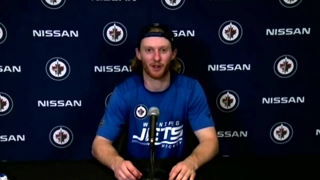 Click to Play Video: 'RAW: Winnipeg Jets' Kyle Connor Interview – Jan 13'