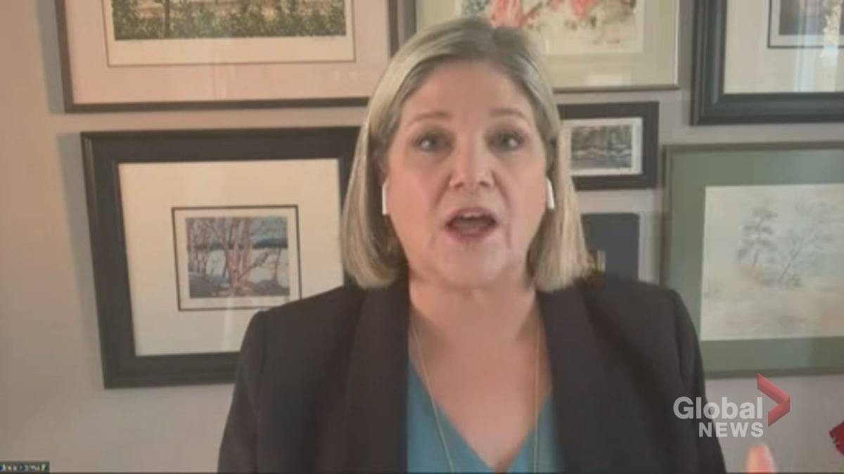 Click to Play Video: 'COVID-19: Ontario NDP Leader Calls for Vaccine Blitz at School'