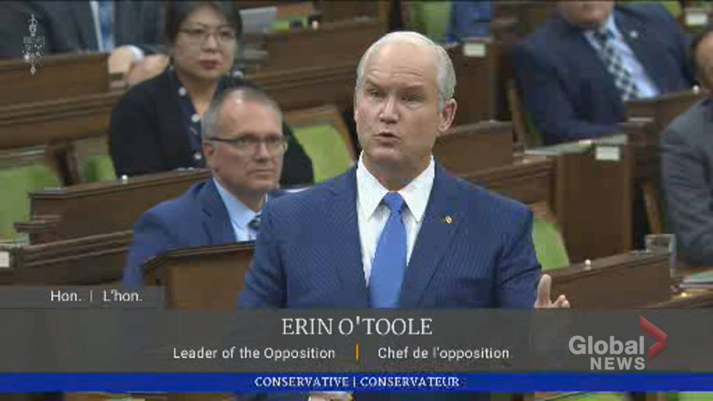 Click to play video: 'O'Toole says Conservatives will not participate in committee investigation into Winnipeg lab firing'