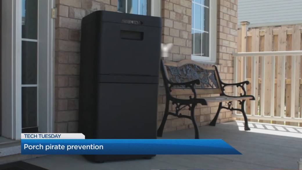 Click to play video: 'Tech Tuesday.  Protecting your packages from 'porch pirates'