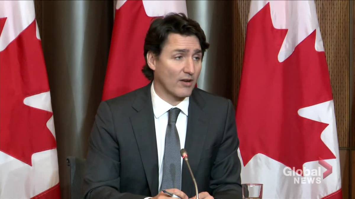 Click to play video: 'Trudeau awaiting details of Quebec proposal to tax the unvaccinated'