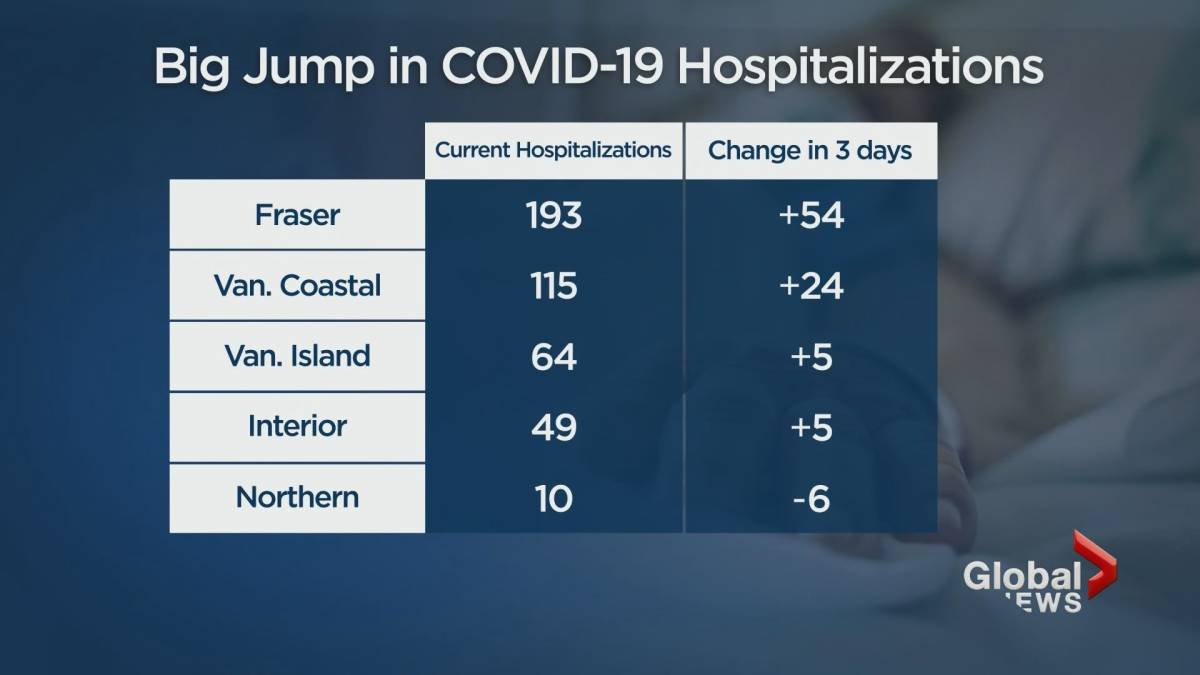 Click to play video: 'Key statistics of COVID-19 hospitalizations during the Omicron outbreak'