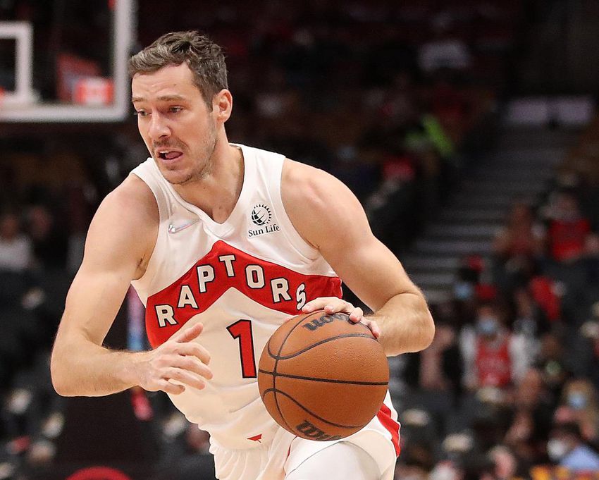 Goran Dragic has only played in a handful of games for the Raptors this season.