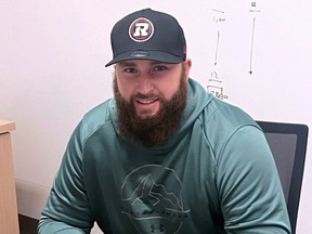 Jacob Ruby, offensive lineman signed by the Ottawa Redblacks on Monday, January 10, 2022.