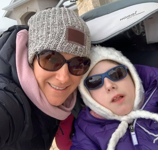 Sidewalk snow impassable for Winnipeg family whose daughter uses a wheelchair - image