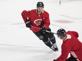 Ottawa Senators forward Josh Norris returned to practice with the team at the Canadian Tire Center on Wednesday.  Nick Paul and Tyler Ennis also returned after being on COVID-19 protocol.