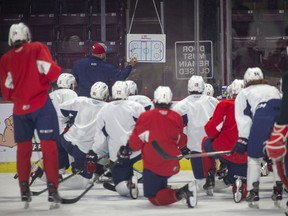 After an early practice at the WFCU Center on Friday, the Windsor Spitfires hit the road for Sault Ste. Marie for two games against the Greyhounds.