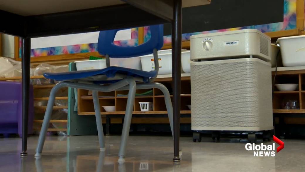 Click to play video: 'New Brunswick to begin installing HEPA filters in some schools'