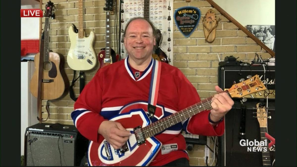 Click to play video: 'Ultimate Habs fan'