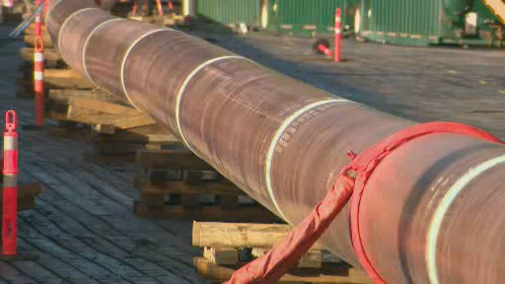 Click to play video: 'Trans Mountain pipeline restarts after 3-week shutdown'