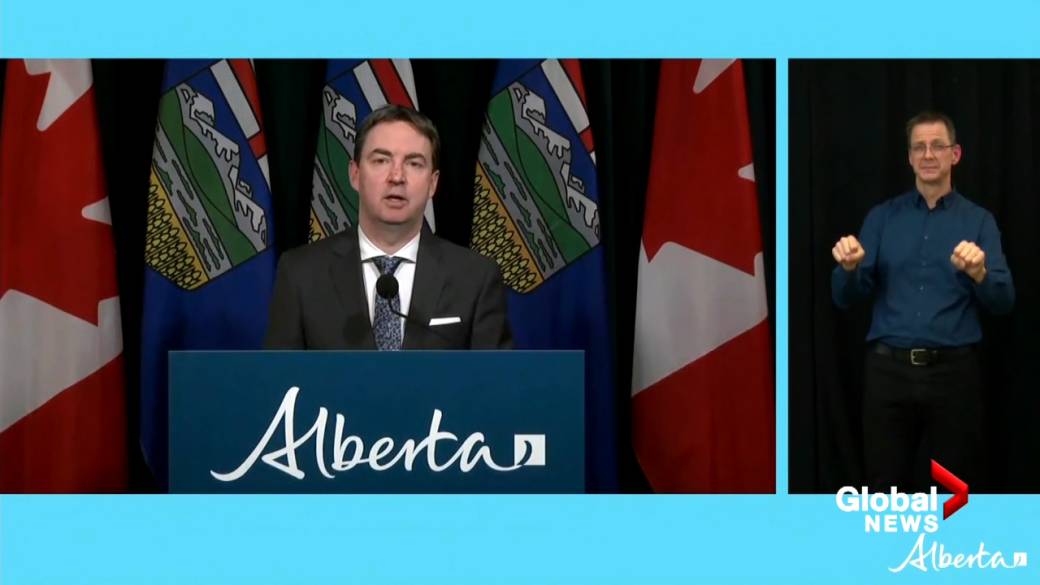 Cliquez pour lire la vidéo : 'COVID-19 : Copping dit que le programme d'exemption des restrictions de l'Alberta n'était plus efficace'