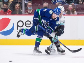 A healthy Elias Pettersson is competing harder and his shot now packs accuracy and velocity.