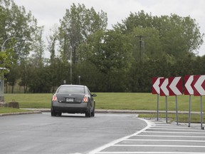 The end of Cavendish Blvd. in Cote-St-Luc on June 6, 2017.