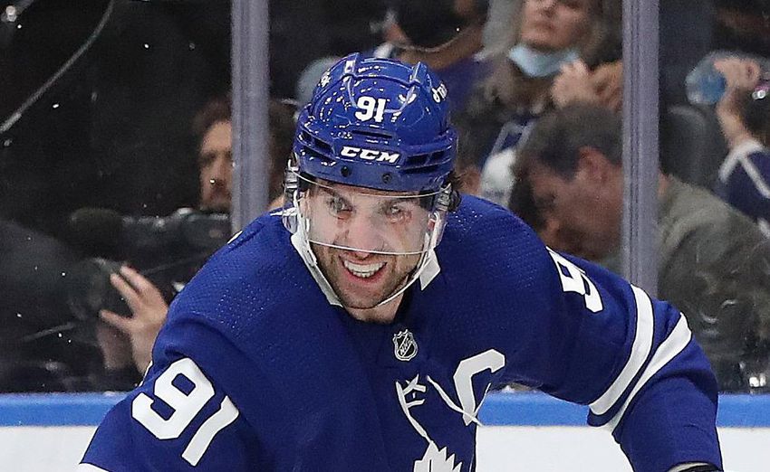 Maple Leafs captain center John Tavares is looked at in his worst slump since joining Toronto.