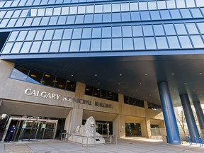 L'hôtel de ville de Calgary a été photographié le lundi 22 novembre 2021.