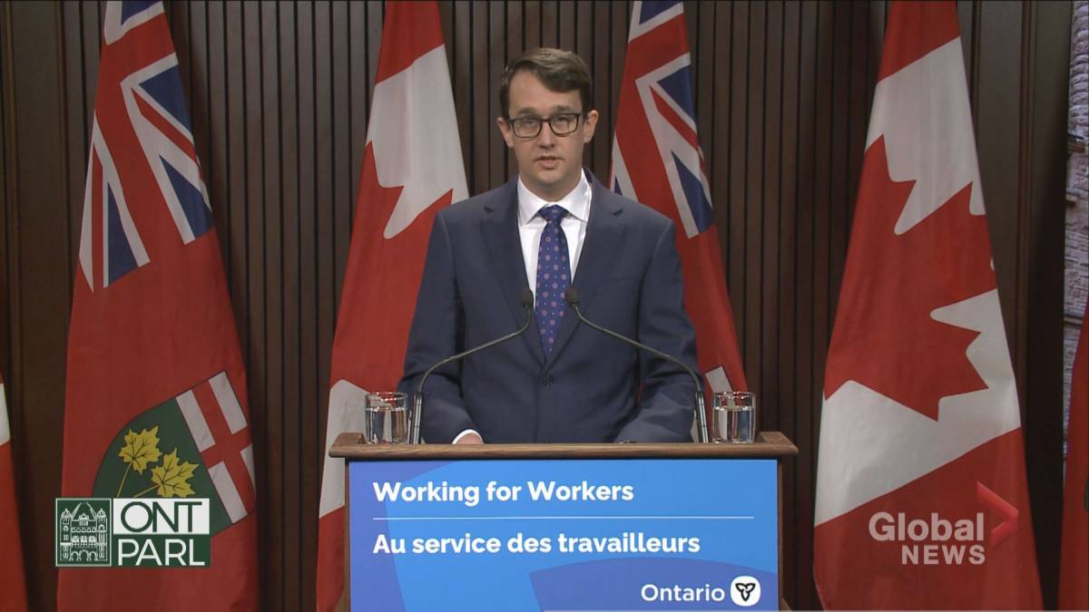 Click to play video: '' Portable benefits 'strategy announced for Ontario workers without health, dental coverage'