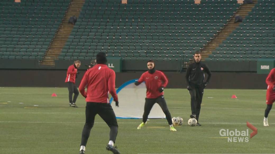 Click to play video: 'Canada Men's Soccer Team Ready for World Cup'