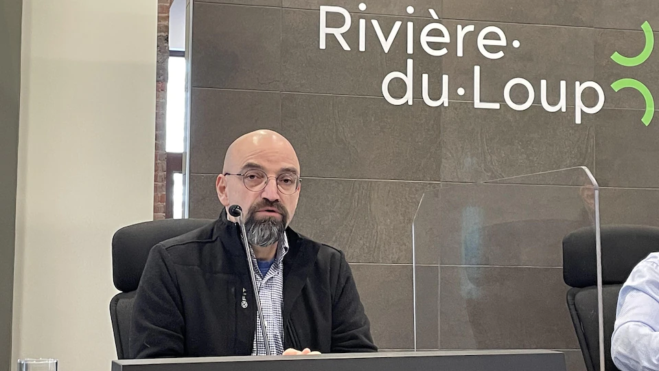 Le directeur du Service technique et de l’environnement de Rivière-du-Loup, Gérald Tremblay.