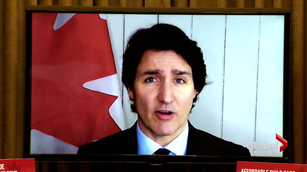 Click to play video: 'Trucker protests: Trudeau says deploying military isn't' in the cards right now ''