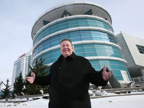 Gordon Orr, CEO of Tourism Windsor Essex Pelee Island is shown in front of Caesars Windsor on Friday, February 4, 2022. He is encouraging people to take advantage of the Ontario government's recently unveiled staycation tax credit.