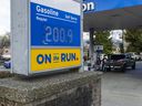 Gas prices at a record high of 186.9 cents a liter in North Vancouver on March 2 as the crisis in Ukraine continues.