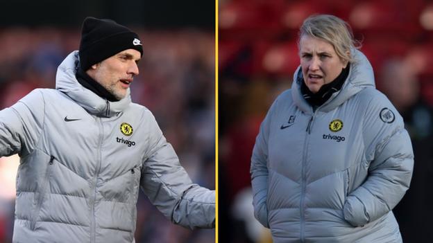 Thomas Tuchel and Emma Hayes