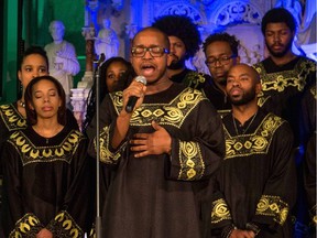 The Imani Gospel Singers will perform on March 26 at St. Columba-by-the-Lake Church in Pointe-Claire.