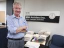 Stuart Miller, an architect with MMA Architect Inc. is shown at his Windsor office on Monday, August 30, 2021.