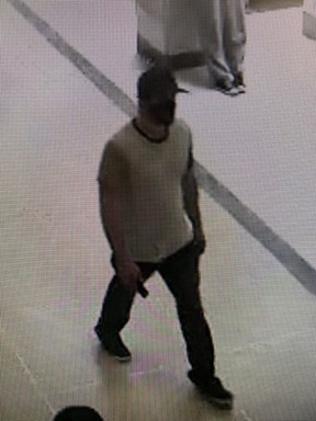 Edmonton police are searching for an unknown man after receiving report of a voyeurism complaint at West Edmonton Mall in February.
