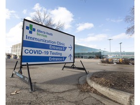Alberta Health Services said it's closing its COVID-19 test site at the Edmonton Expo Center due to decreasing demand.