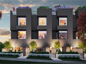 Yamamoto Architecture designed Seasons, a boutique townhouse project by Sightline Properties.