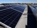 Six hundred solar panels have been installed on the roof of the Southland Leisure Center in Calgary.