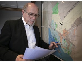Dorval city manager Robert Bourbeau at work in his office at Dorval city hall on Tuesday.