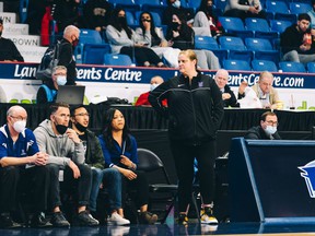 Vancouver College boys basketball coach Mer Marghetti is the first female head coach to take her team to the BC Boys Quad A Basketball semifinals.