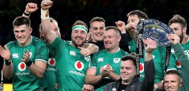 Ireland lift the Triple Crown