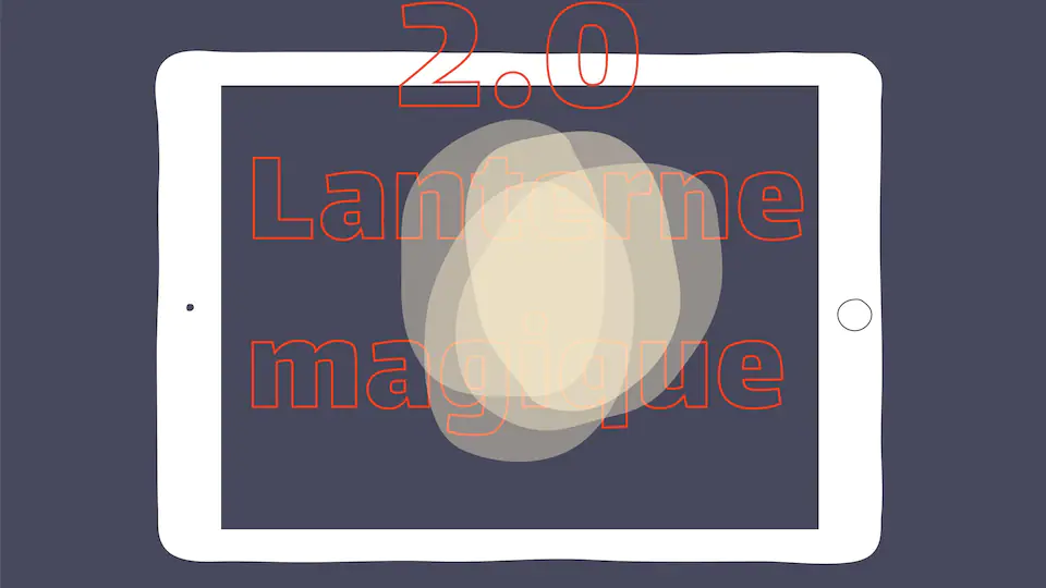 L'affiche de la Lanterne magique 2.0 du Carrousel international du film de Rimouski.