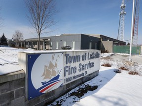 The LaSalle Fire Service station is shown on Tuesday, February 15, 2022.
