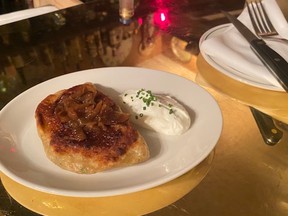 Barberian's Steak House has added pierogies to its menu and is donating  for each order to the United Nations High Commission for Refugees (UNHCR).