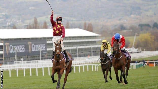 Minella Indo won last year's Cheltenham Gold Cup, which was held behind closed doors
