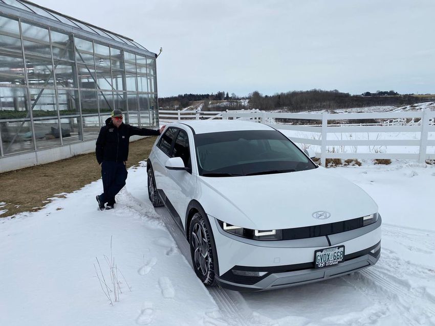 Zan Freeman lives just north of London, Ontario.  He has been driving an electric car since February and is "absolutely in love with it."