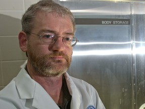 A file photo of Dr. Graeme Dowling, Alberta's former chief medical examiner.