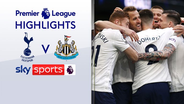 Highlights of Tottenham&#39;s win against Newcastle in the Premier League.