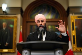 NDP leader Jagmeet Singh was one of the few people who knew some details of the budget before it was announced.