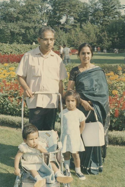 Olivia Bowden's mother, aunt and grandparents in the 60s.