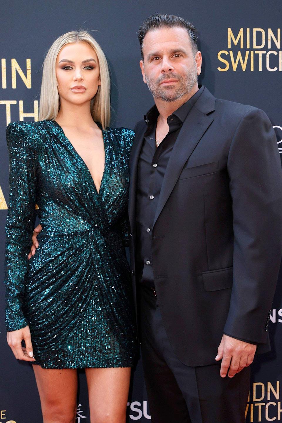 Lala Kent and Randall Emmett attend the Los Angeles Special Screening of 