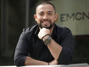 Basel Abou Hamrah (co-lead, LGBTQ+ Newcomers Edmonton, Edmonton Mennonite Center for Newcomers) is a nominee for the Canadian Immigrant Award.  Larry Wong/Post Media