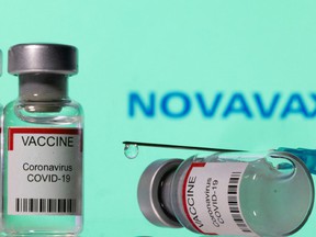 Health Canada said clinical trials found Novavax was 90 per cent effective at preventing symptomatic COVID-19 and 100 per cent effective at preventing severe disease.