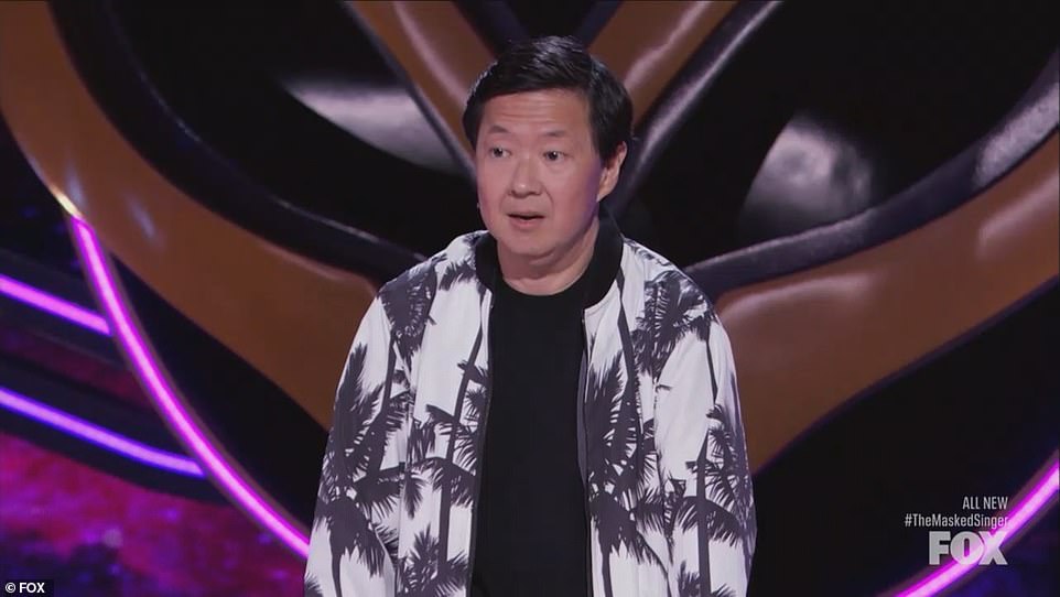 Not funny: Comedian Ken Jeong reacted in shock and eventually walked off stage in protest